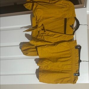 Express  Yellow Two-Piece Set